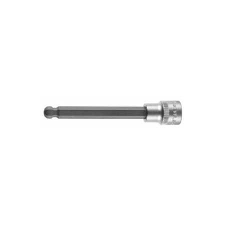 Holex Long Ball End Hex Bit Socket, 3/8 inch Dr, 8 mm 637613 8